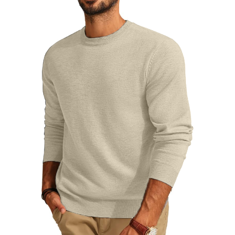 Men's Long Sleeve Sweaters Cre - đánh giá và giá Winter Clothing Uae