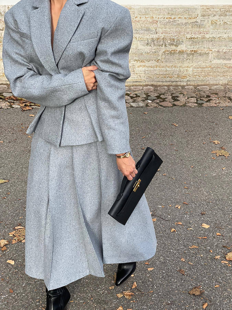 Autumn Winter Lady Office Two- - đánh giá và giá Winter Clothing Uae