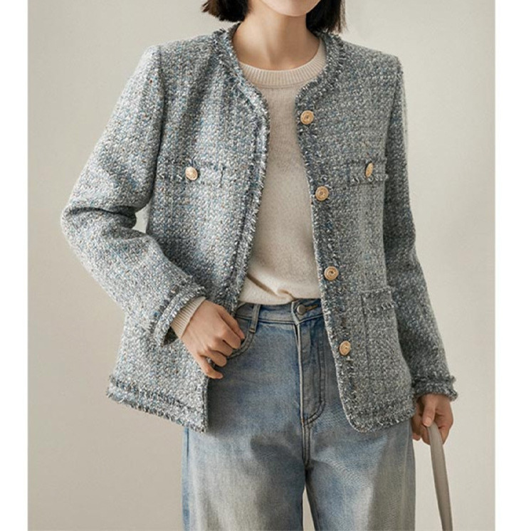Wool High-end Fringed Small Fr - đánh giá và giá Winter Clothing In French